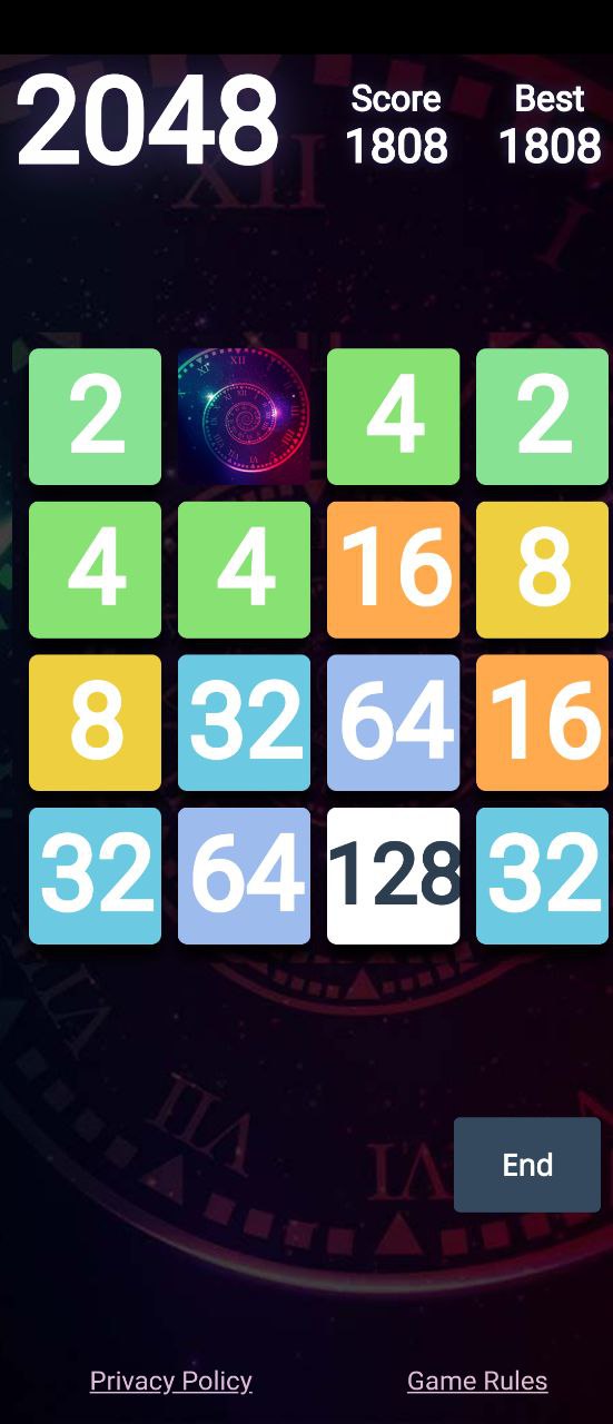 2048 Puzzle Score